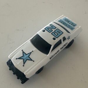 Vintage Kidco Burnin' Key Cars Highway Patrol police car from 1980